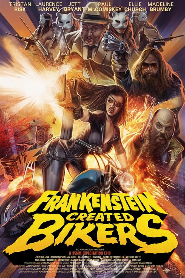 Frankenstein Created Bikers poster