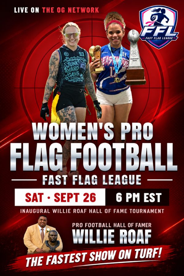 WOMEN'S PRO FLAG FOOTBALL | THIS SAT, SEP 26, 2026 | 6 PM EST poster