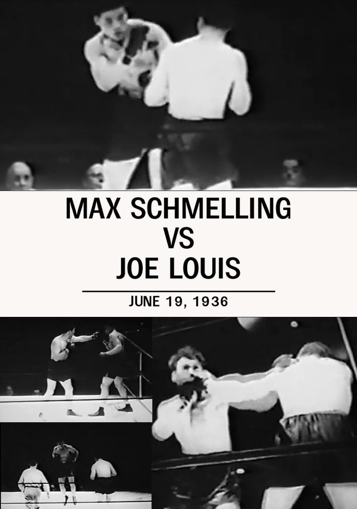 Joe Louis VS Schmeling poster